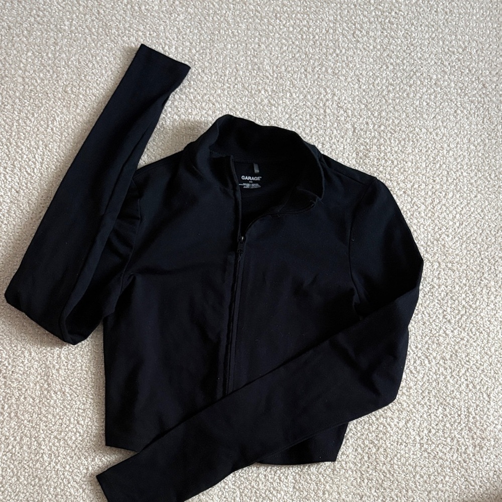 Garage Black Jacket for Women